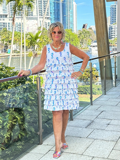 LULU B SHORELINE CHARM CHA CHA DRESS