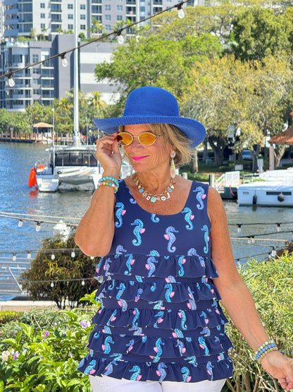 LULU B MIDNIGHT REEF CHA CHA TANK