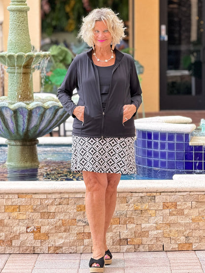 Lullu B Harbor Diamond Skort