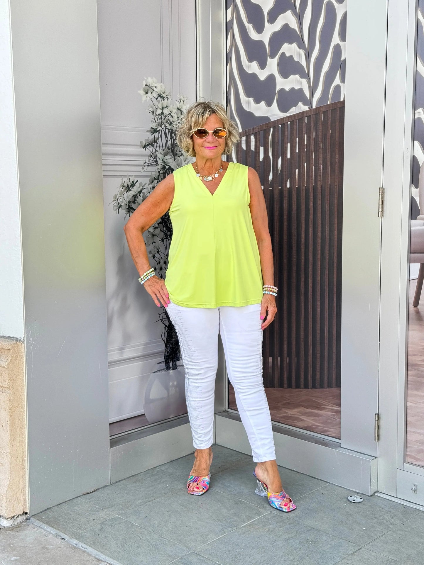 LULU-B KEY LIME TAILORED V