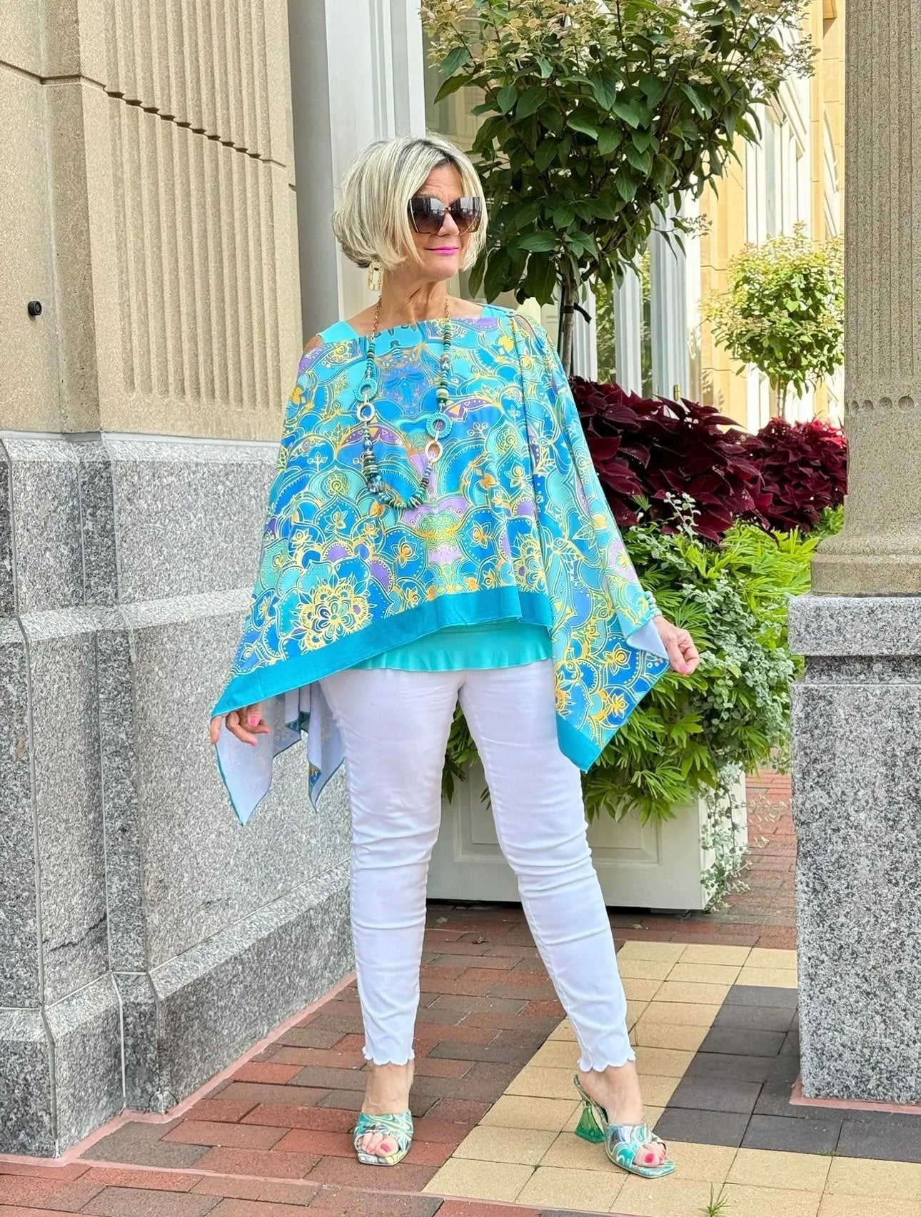 AQUA MARINE SEVEN WAY SCARF