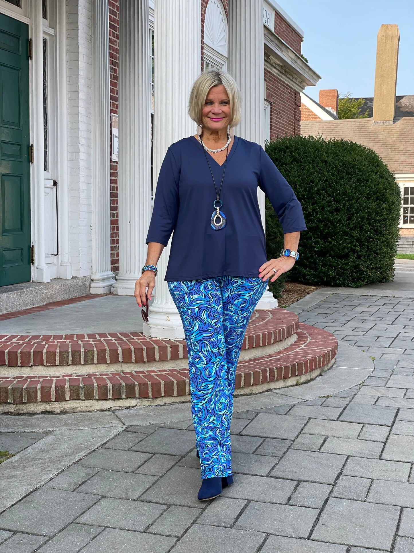 FANTASIA BLUE PALAZZO