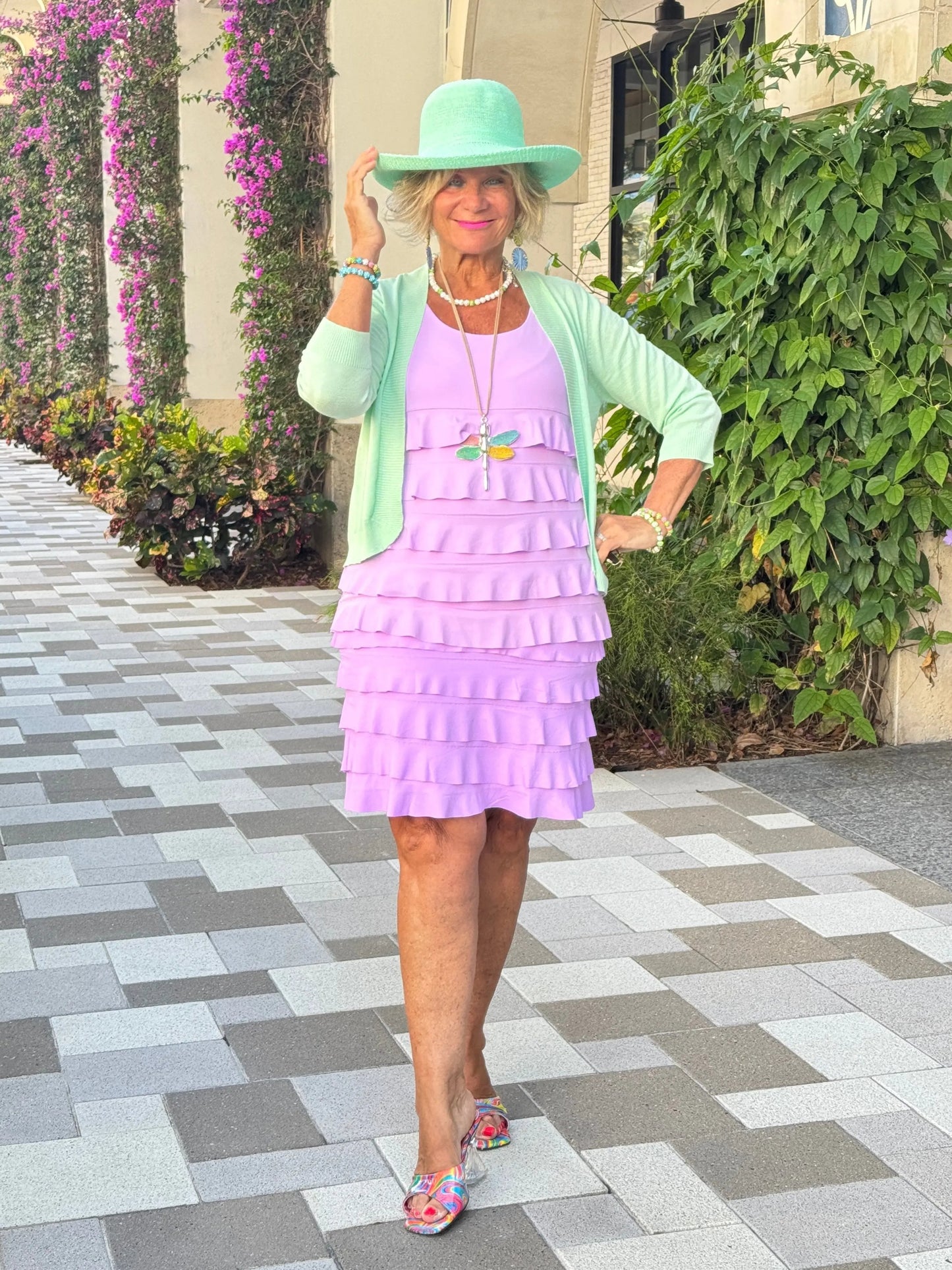 LULU-B LILAC CHA CHA SKORT