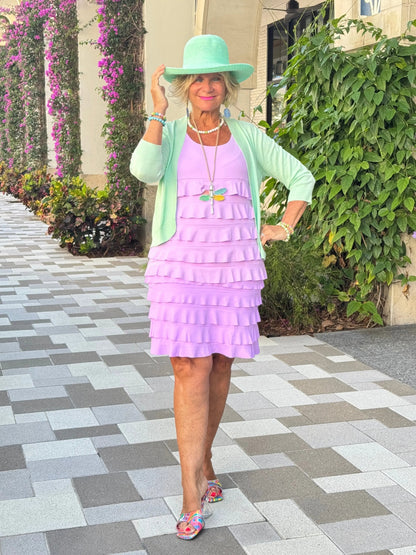 LULU-B LILAC CHA CHA SKORT