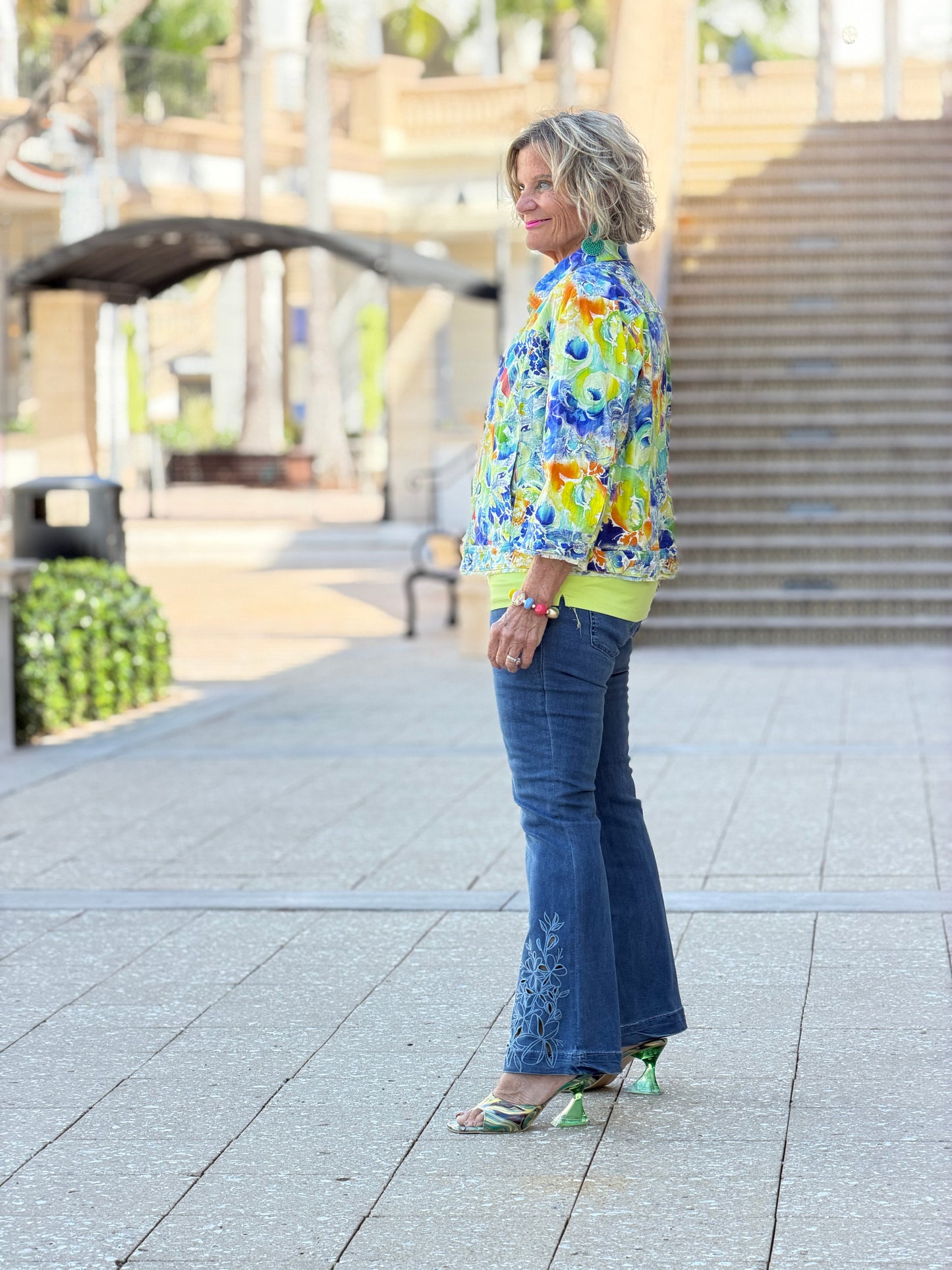 Ethyl Casual Charm Jacket - Top