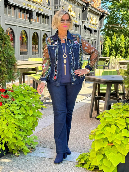 Ethyl The Whimsy Jacket BLUE