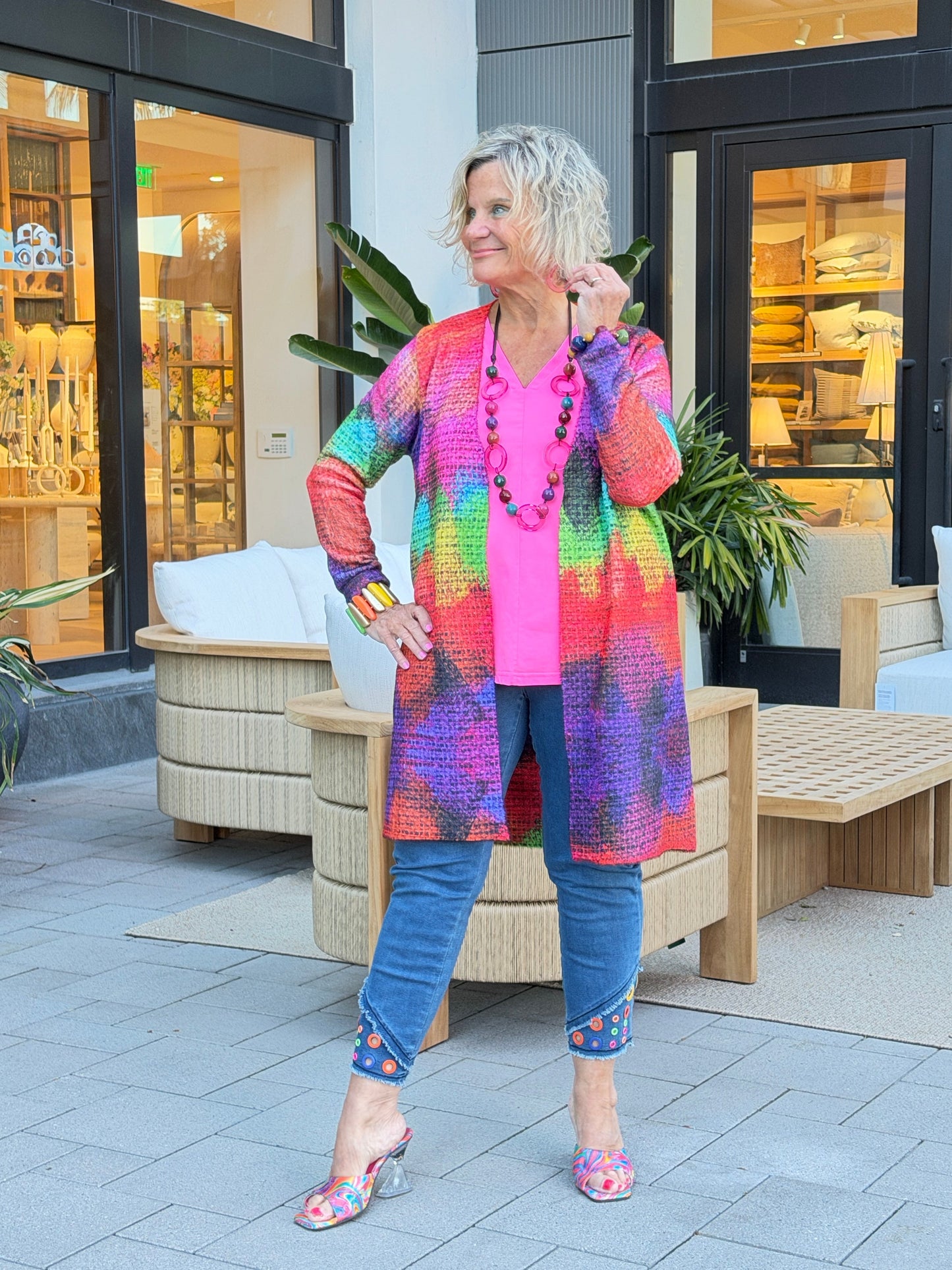 Ethyl Artwork Cardigan