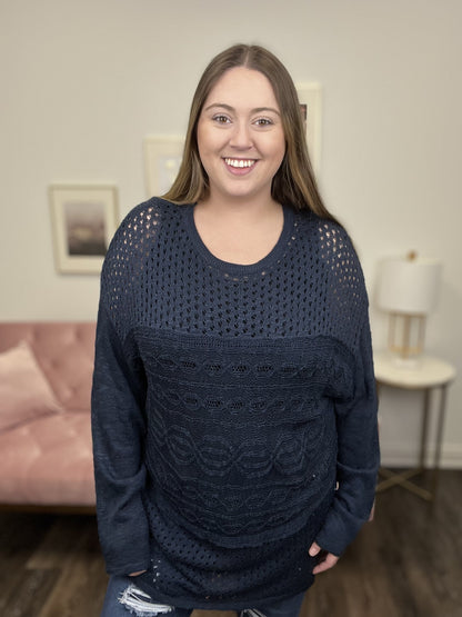 Comfortably Cute Women's Crew Neck Sweater