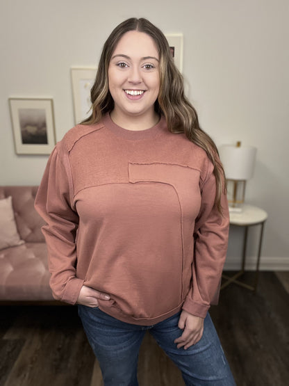 Feeling Breezy Women's Ribbed Long Sleeve Top