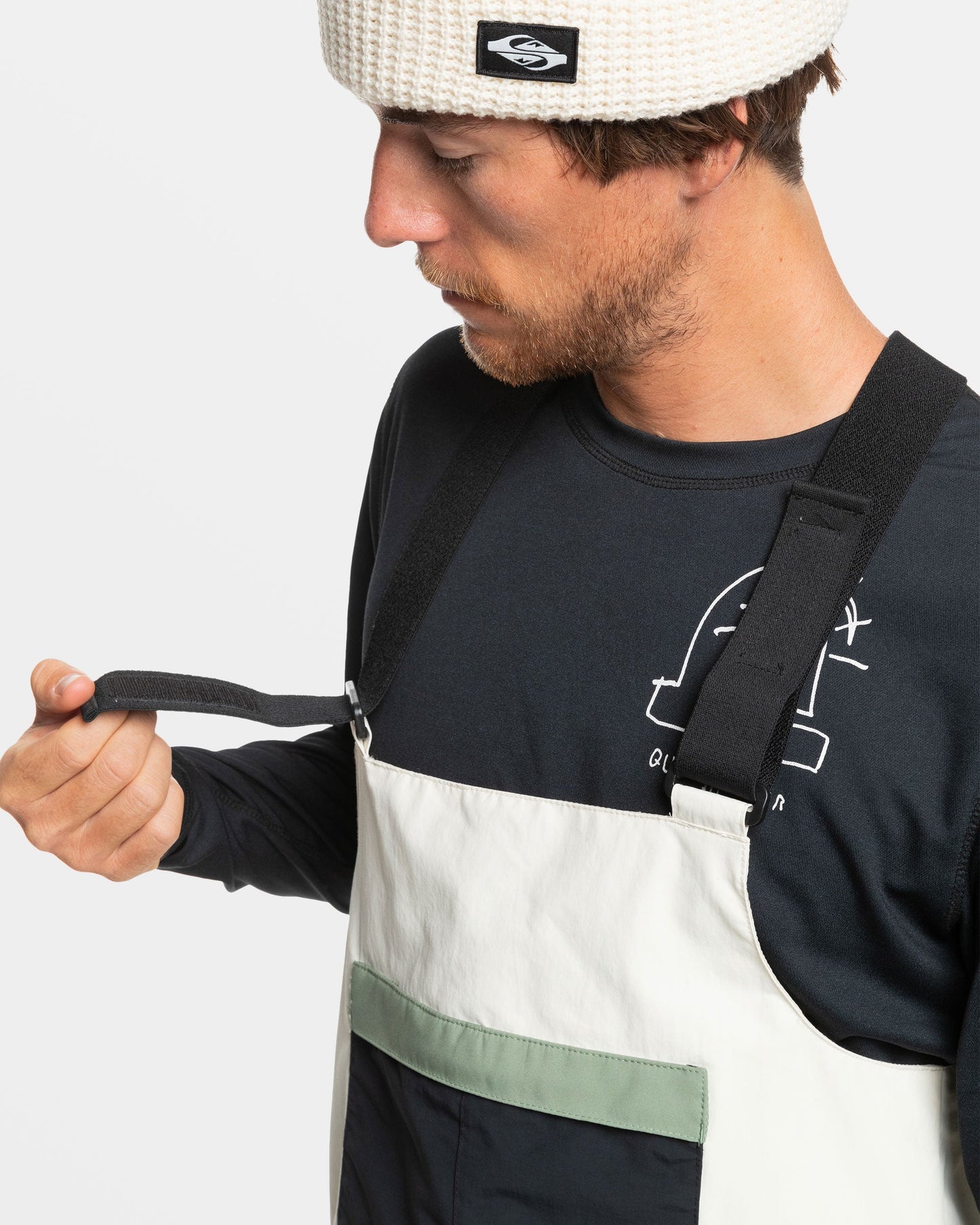 Fly High Bib Snow Pants - Birch