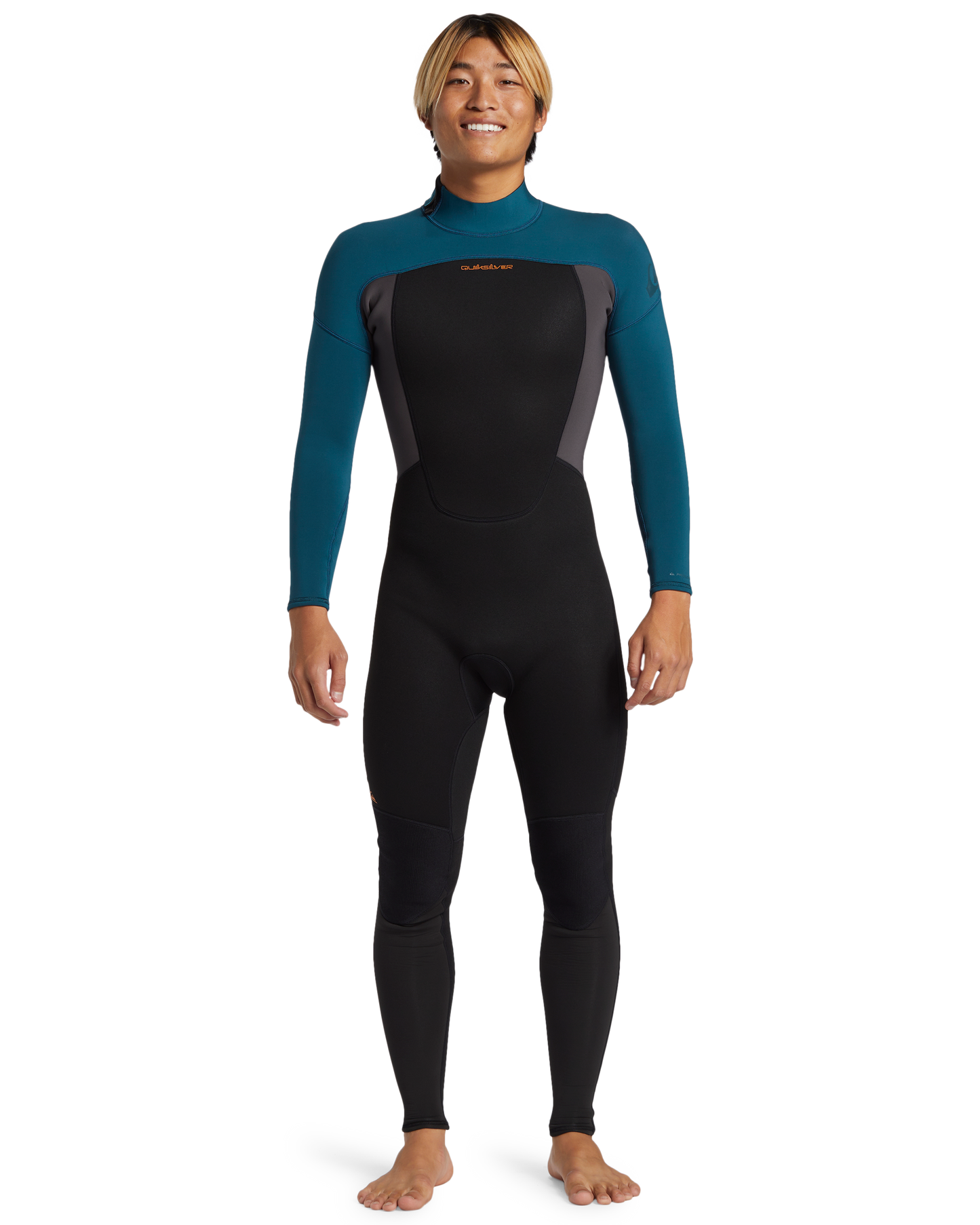 3/2 Prologue Back Zip Fullsuit - Midnight Turquoise