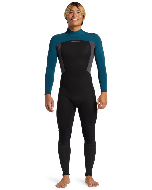 3/2 Prologue Back Zip Fullsuit - Midnight Turquoise