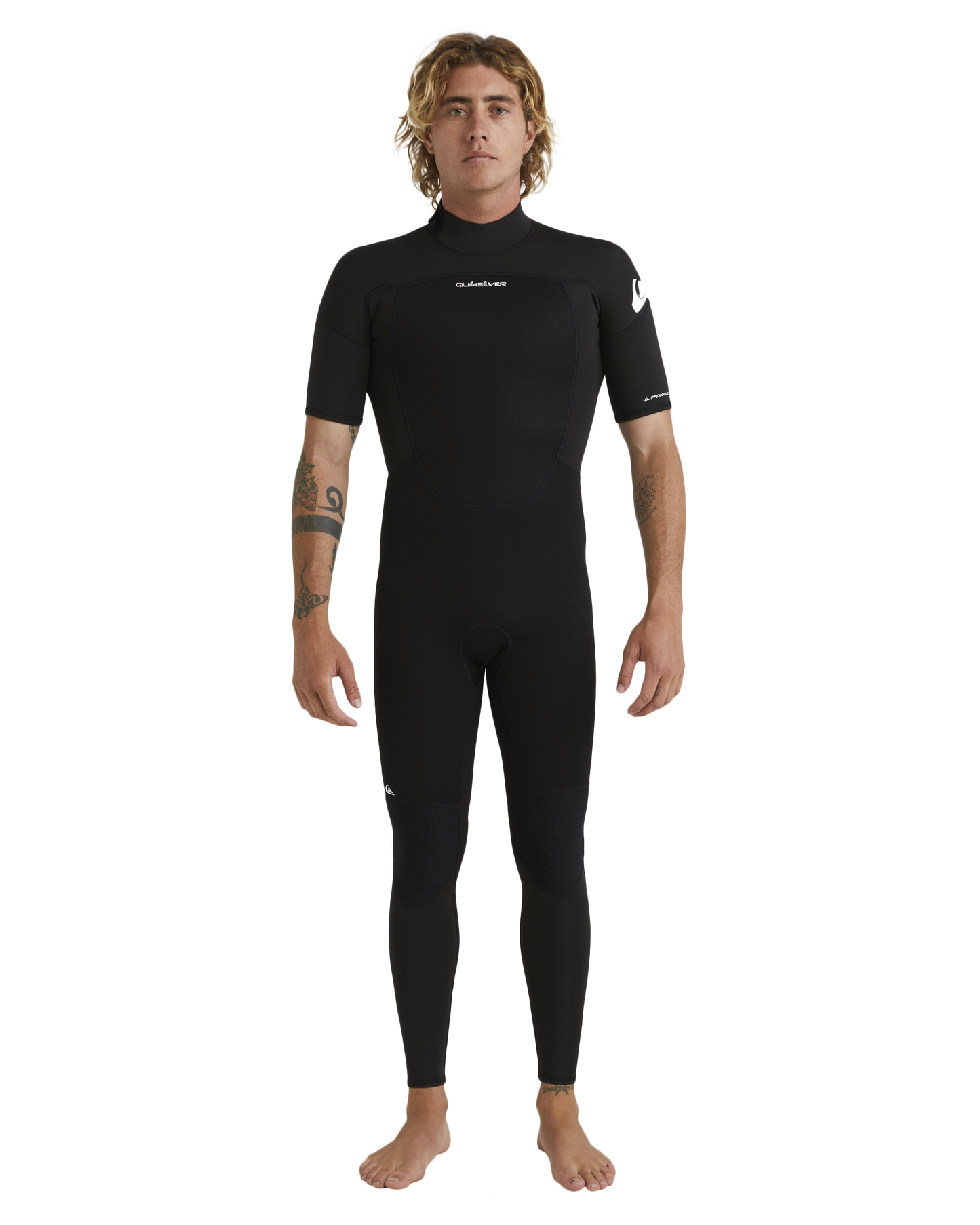 2/2 Prologue Short Sleeve Back Zip Wetsuit - Black