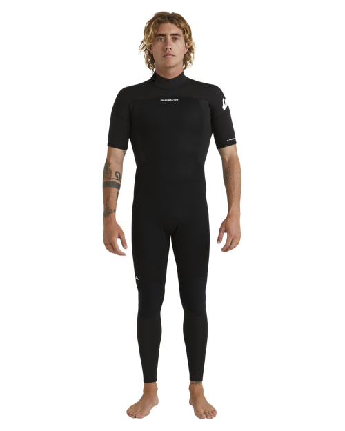 2/2 Prologue Short Sleeve Back Zip Wetsuit - Black
