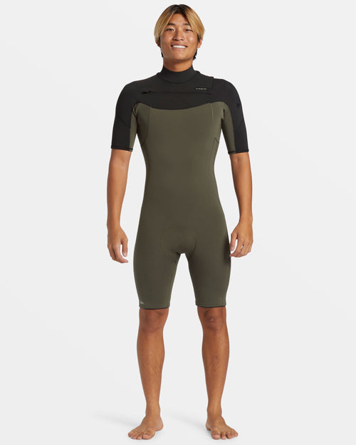 2/2mm Everyday Sessions GBS Short Sleeve Spring Suit - Thyme