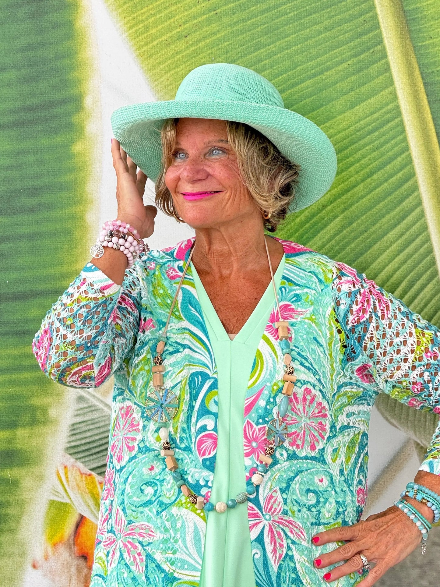 Ethyl Open Knit Cardigan - Ocala