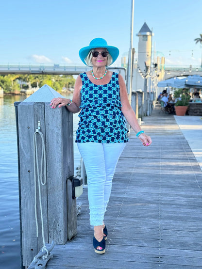 BLUE MEDALLION CHA CHA TANK