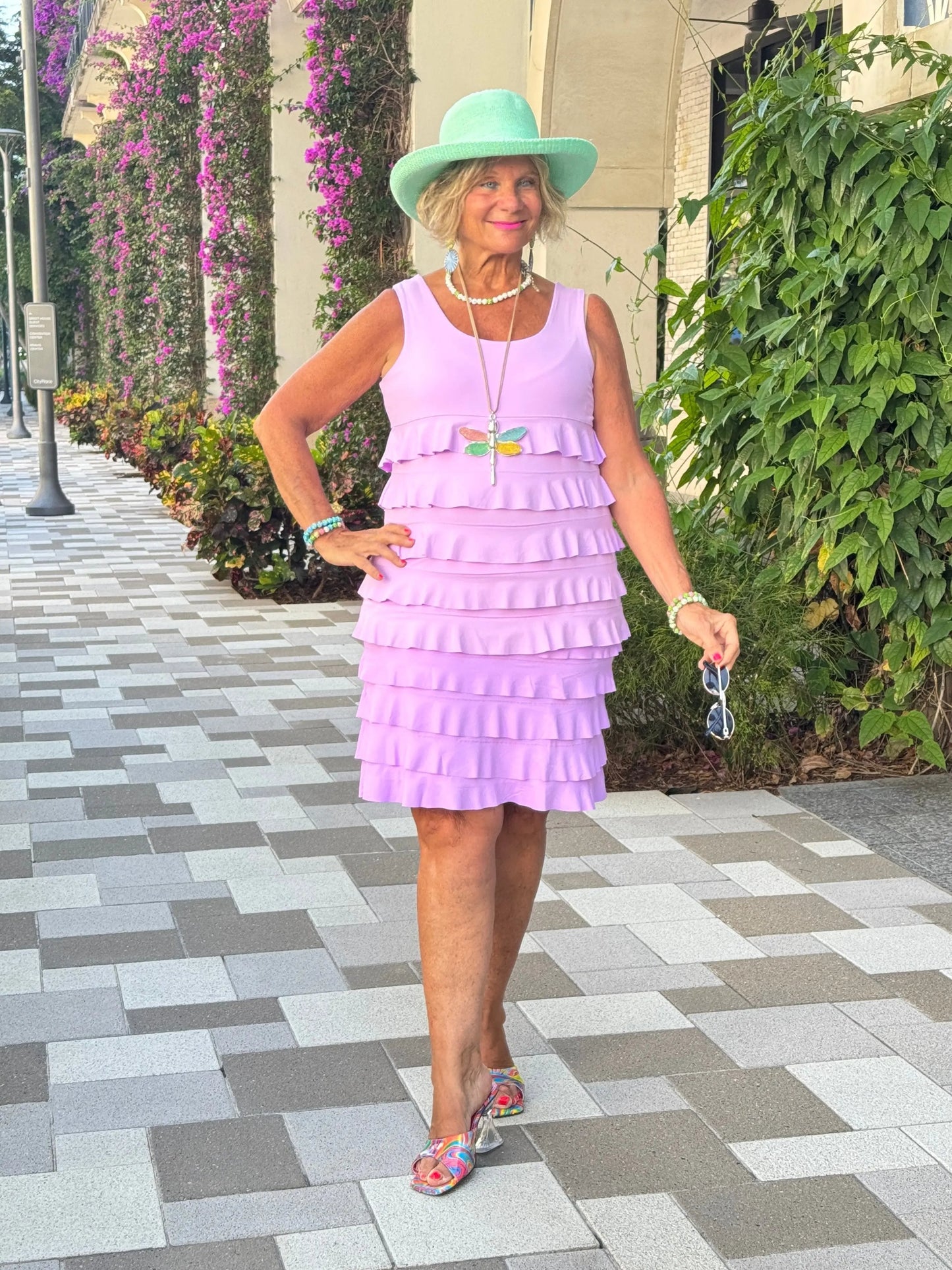 LULU-B LILAC CHA CHA SKORT