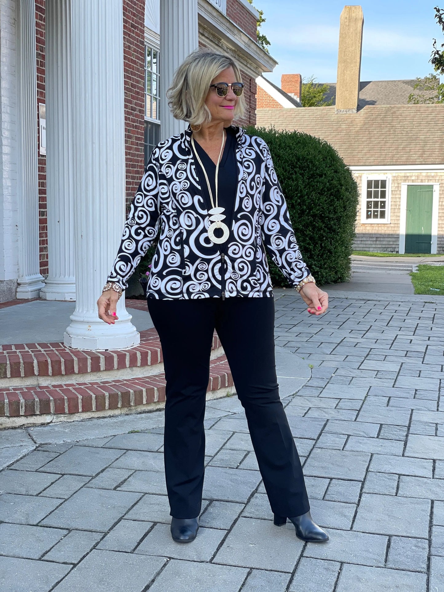 INFINITY CHIC FULL ZIPPER JACKET