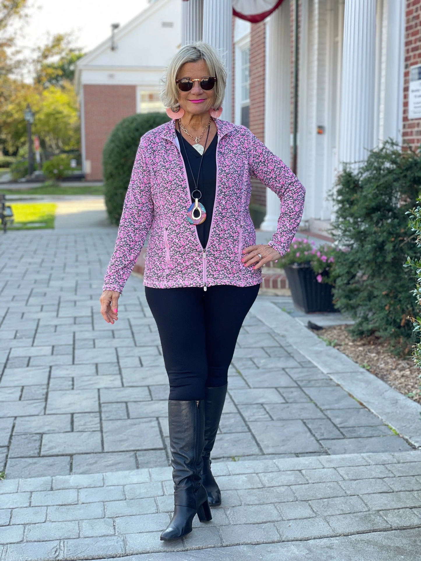 AUBREY FULL ZIPPER JACKET