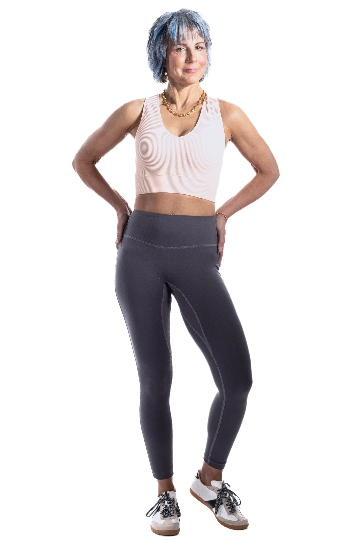 Women's V-Neck Ribbed Bralette