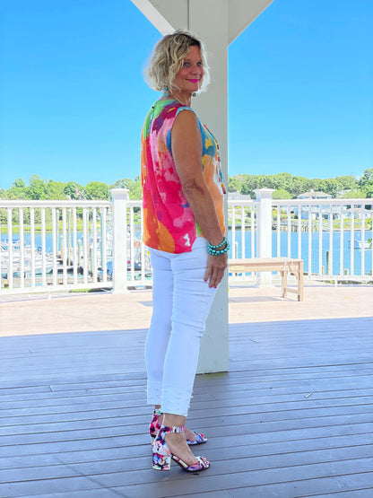 AQUA MARINE SWEATER TANK