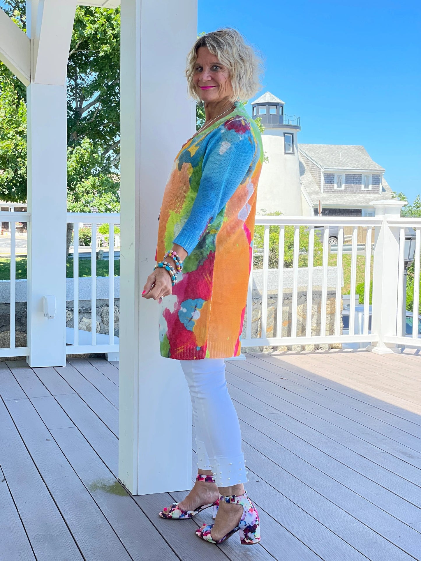 AQUA MARINE SWEATER TANK