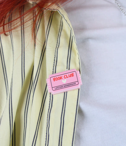 Professional Bookworm Pin