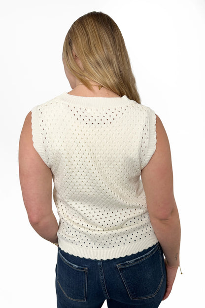 ALB Custom Women's Pointelle Knit Tank Top