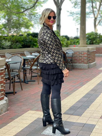 BLACK CHA CHA SKORT