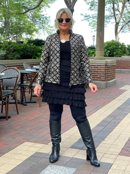 BLACK CHA CHA SKORT