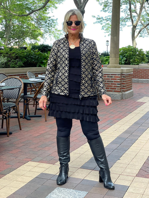 BLACK CHA CHA SKORT