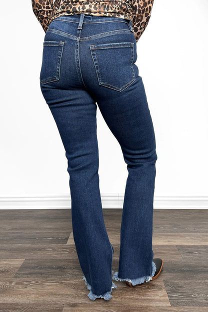 The Carla High-Rise Bootcut Denim