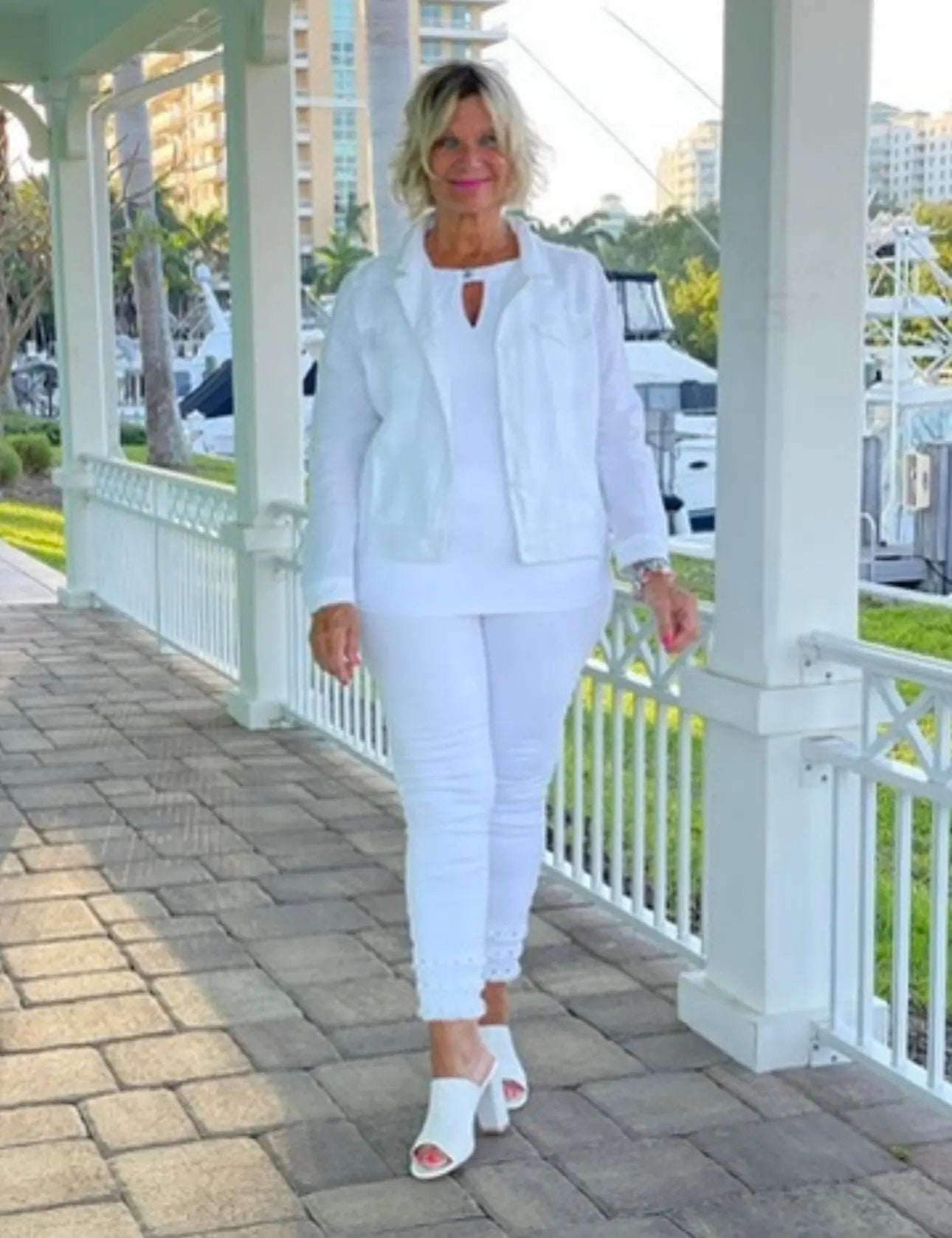 ETHYL DOTTIE ANKLE PANT