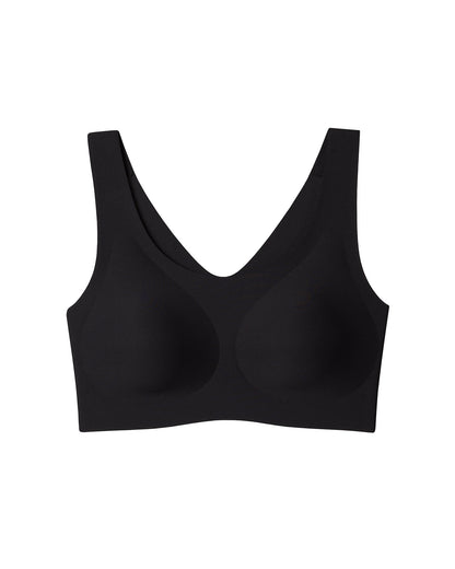 LAYER ZERO SEAMLESS WIRELESS NYLON FULL COVERAGE BRA
