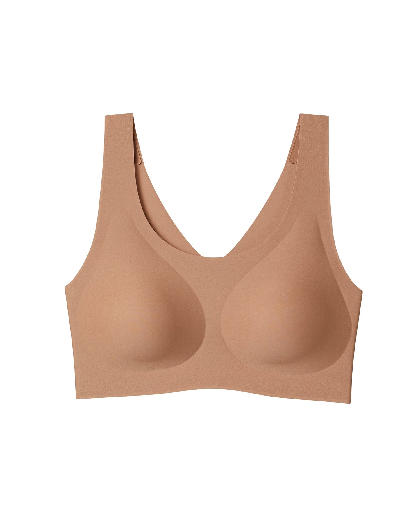 LAYER ZERO SEAMLESS WIRELESS NYLON FULL COVERAGE BRA