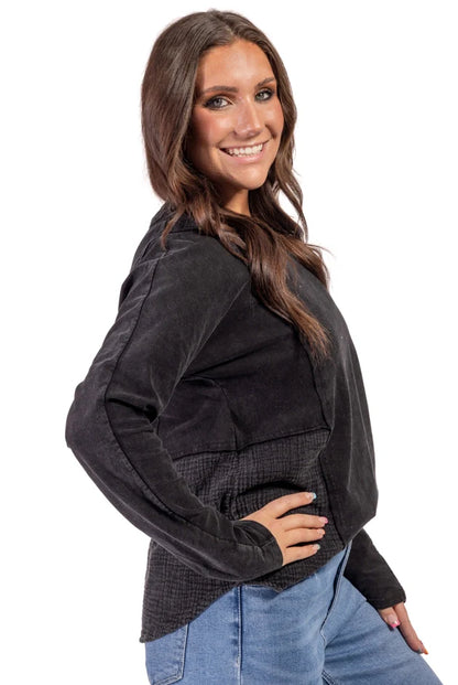 Women's Modern Long Sleeve Top