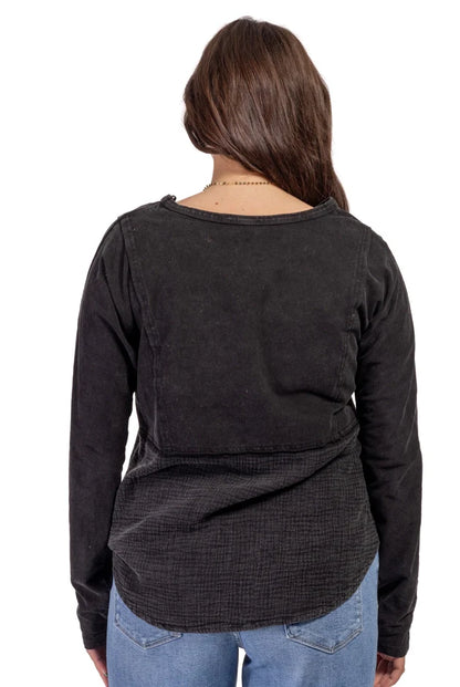 Women's Modern Long Sleeve Top