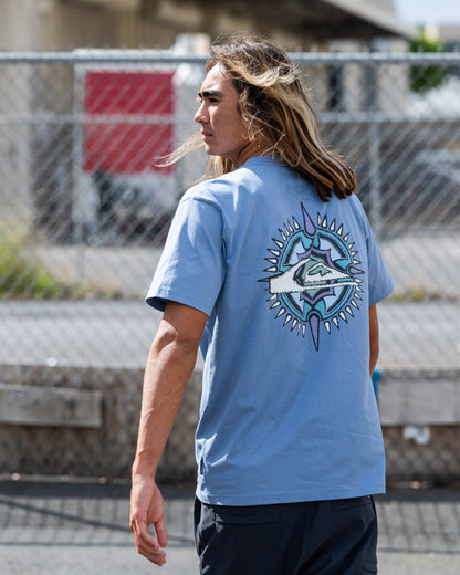 Shooting Star Short Sleeve Knit T-Shirt - Infinity
