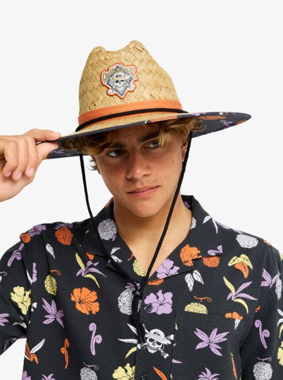 One Piece Outsider Hat - Black Black