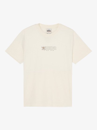 One Piece Wanted Short Sleeve T-Shirt - Black/White