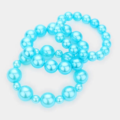 AQUA STACKABLE BRACELET