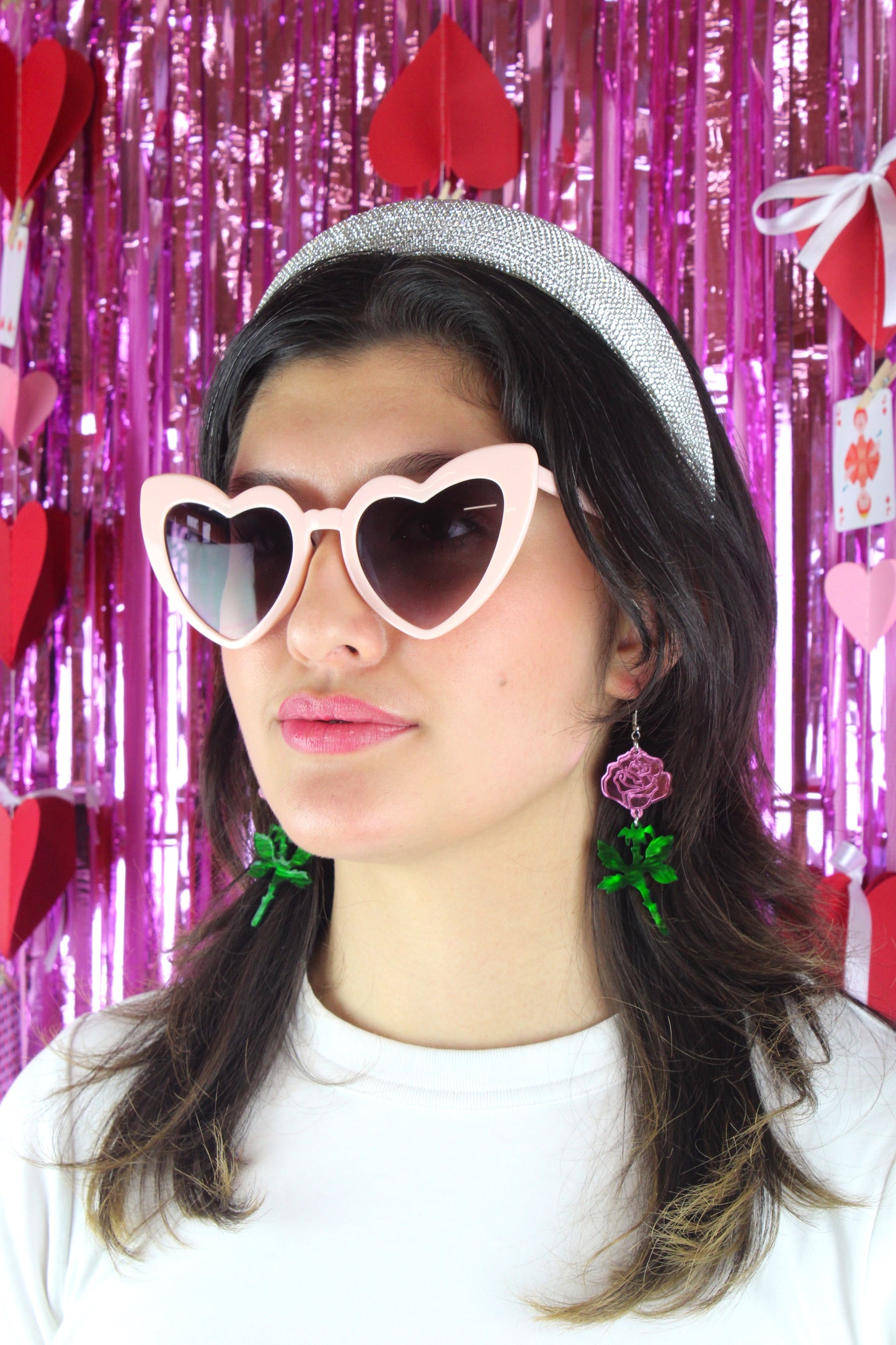 Pink Thorny for You Earrings