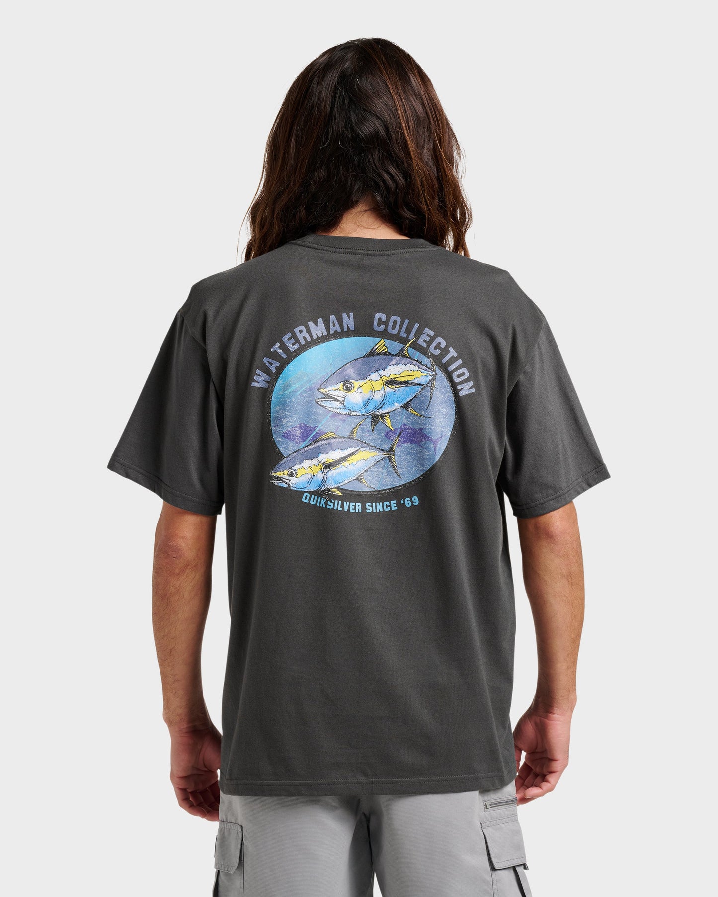 Waterman Double Ahi Classic T-shirt - Phantom