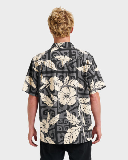 Waterman Beach Shack Shirt - Black