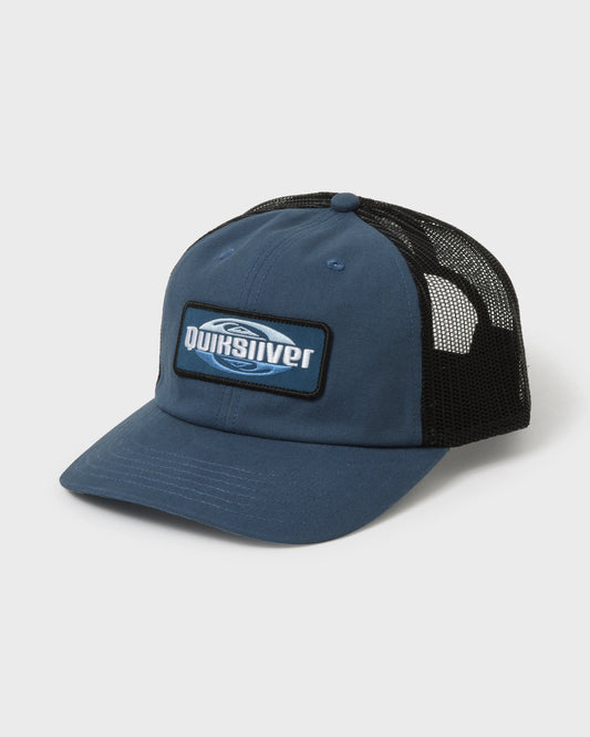 Enzone 5-Panel Cotton Canvas Snapback Hat - Riviera