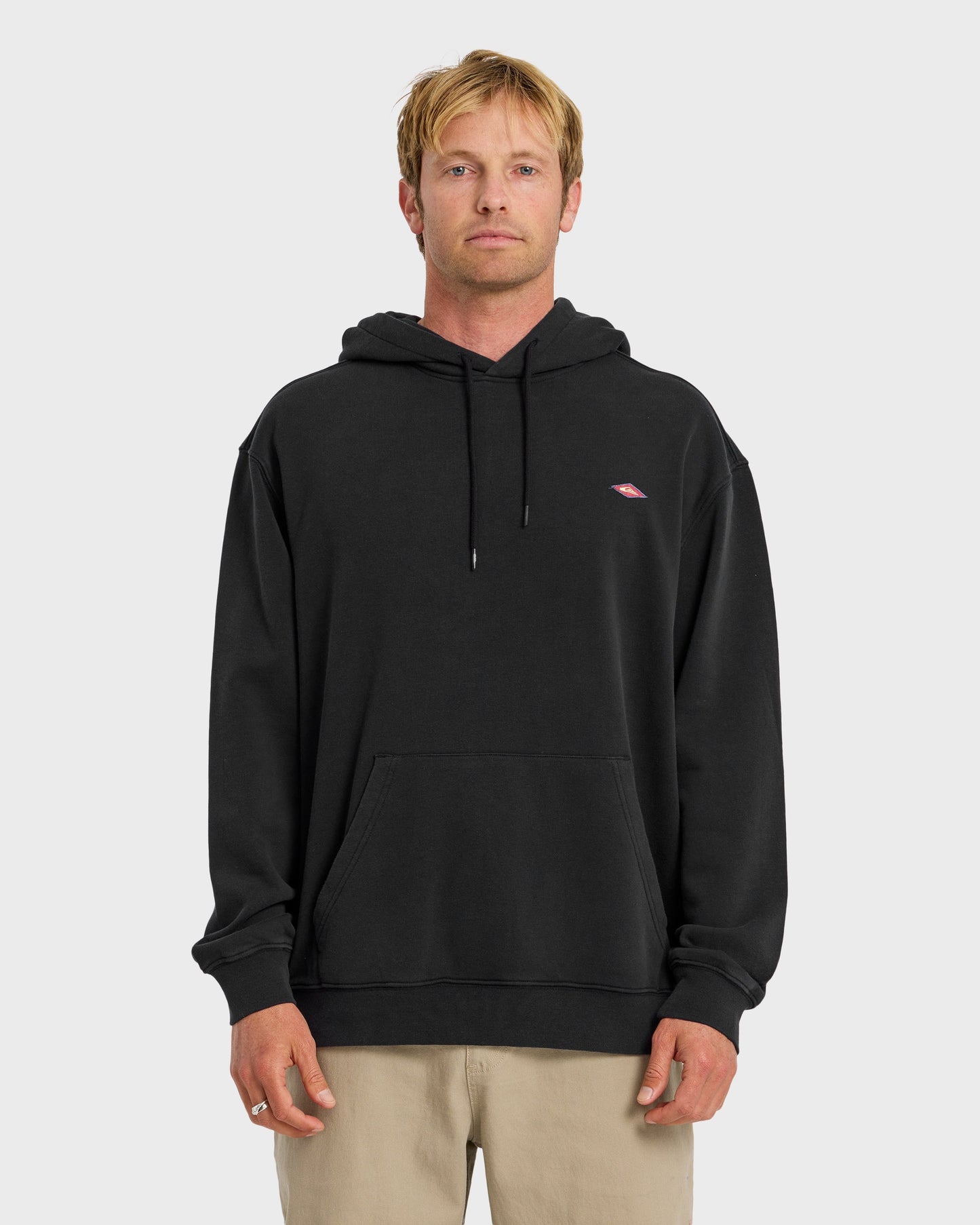 Saltwater Mineral Wash Pullover Hoodie - Anthracite