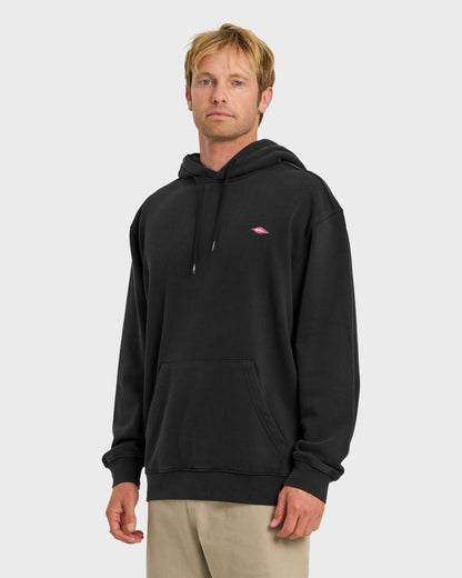 Saltwater Mineral Wash Pullover Hoodie - Anthracite