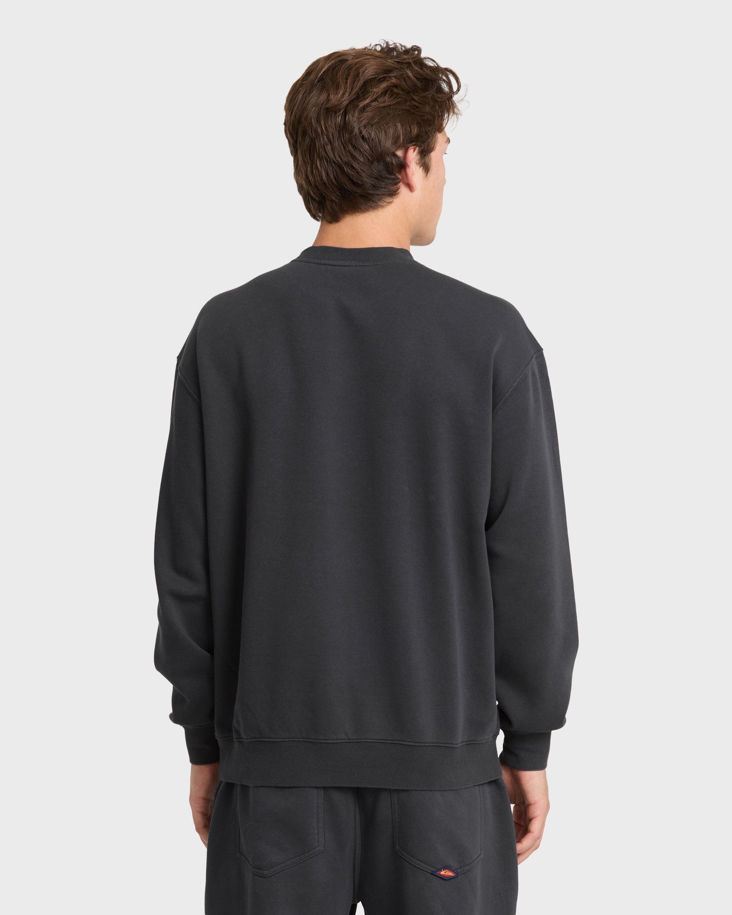 Saltwater Mineral Wash Crewneck Sweatshirt - Phantom