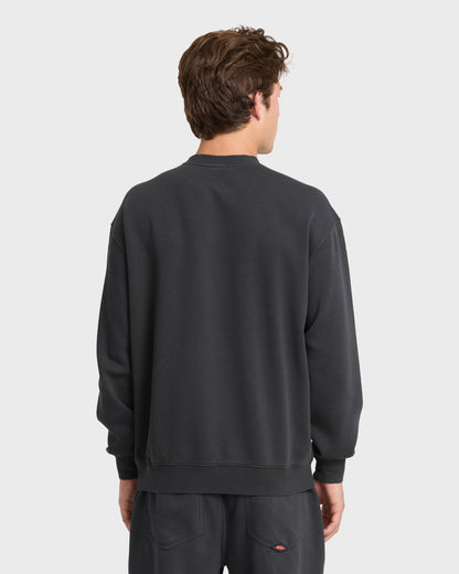 Saltwater Mineral Wash Crewneck Sweatshirt - Phantom